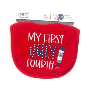 ⚡4th of July Baby Bibs